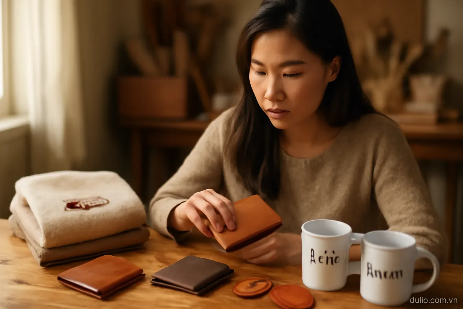 Lấy số đo của người được tặng